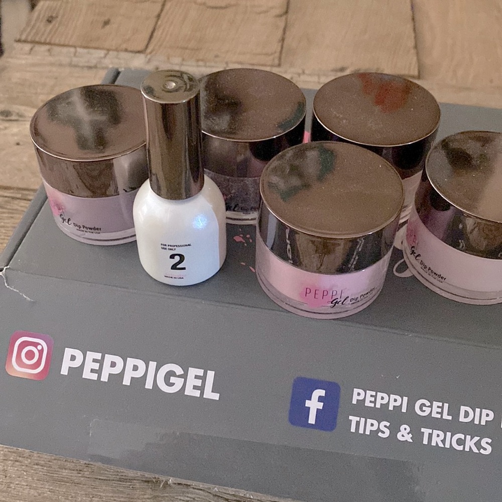 Peppigel nail dip kit